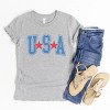 The Juniper Shop Varsity USA Red Stars Youth Short Sleeve Tee - 4 of 4
