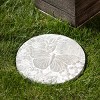 Sullivans 11" Butterfly Stepping Stone, Cement - 3 of 3