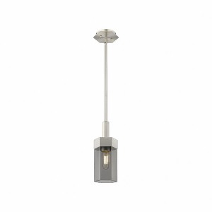 Claverack - 1 Light Pendant In Art Deco Style-12.63 Inches Tall and 5 Inches Wide - 1 of 1