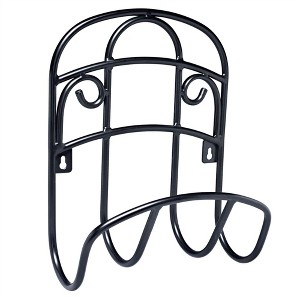 Liberty Garden 125 Foot LBG-231 Decorative Steel Hanging Hose Butler, Black - 1 of 3