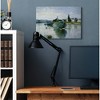 Stupell Industries Countryside Homes Lake Landscape Monet Classic Painting - 2 of 4