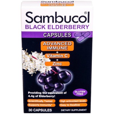 Sambucol Advanced Immune Capsules - 30ct