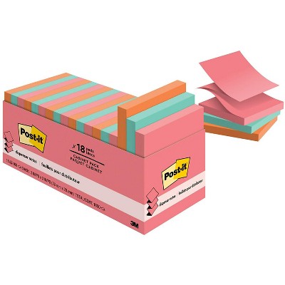 Post-it Pop-up Notes 3x 3 Cape Town Collection 100 Sheets R33018CTCP