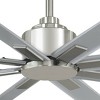 52" Minka Aire Xtreme H2O Brushed Nickel Wet Ceiling Fan with Remote - 3 of 4