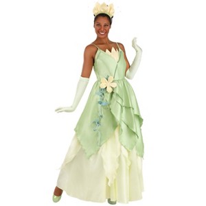 HalloweenCostumes.com Adult Disney Princess and the Frog Tiana Costume | Disney Costumes - 1 of 4