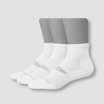 Hanes Men's FreshIQ ComfortBlend No Show Socks 6pk White (Size 6-12) –  BevMo!