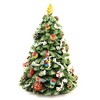 7.5 Inch Chirstmas Tree Music Box Musical Gold Star Figurines - 2 of 3