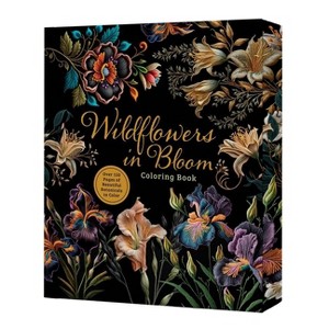 Wildflowers in Bloom Coloring Book - (Chartwell Deluxe Spredges Editions) by  Editors of Chartwell Books (Paperback) - 1 of 1