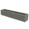 vidaXL Gabion Raised Bed Galvanized Steel 106.3"x19.7"x19.7" - 2 of 4