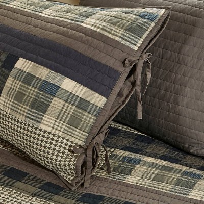 Winter Plains 5-Piece Reversible Cotton Daybed Cover Set in Tan and Brown