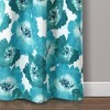 Julie Floral Insulated Grommet Blackout Window Curtain Panels - Lush Décor - 3 of 4