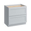 CASAINC 36 in. W x 34.5 in. H x 24 in. D 2-Drawer Base Kitchen Cabinet – Soft-Close, Plywood Frame - Ready to Assemble - 2 of 4