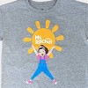 Girls' Ms. Rachel Short Sleeve Graphic T-Shirt - Heather Gray - 3 of 3