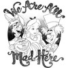 Boy's Alice in Wonderland We Are All Mad Here T-Shirt - 2 of 4