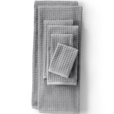 Lands' End Cotton Waffle Towel Set