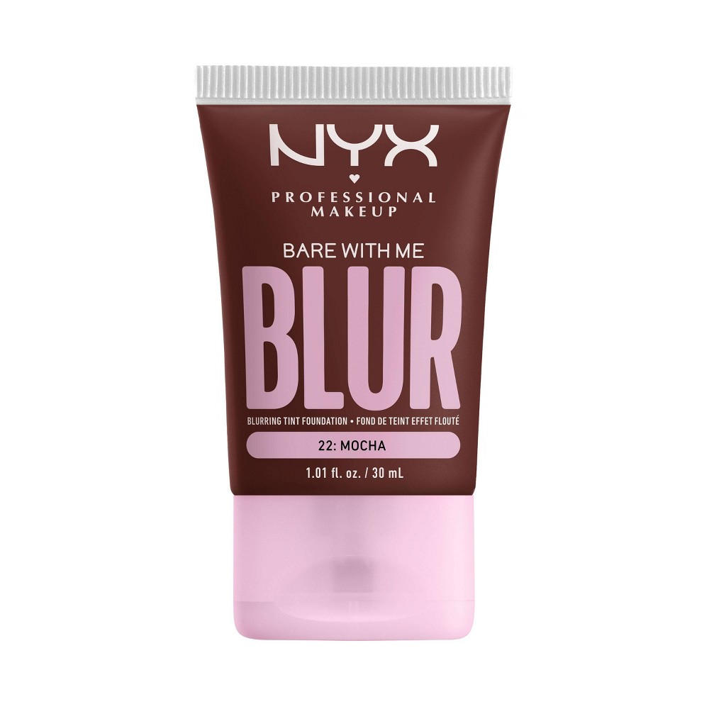 Photos - Other Cosmetics NYX Professional Makeup Bare With Me Blur Tint Soft Matte Foundation - 22 