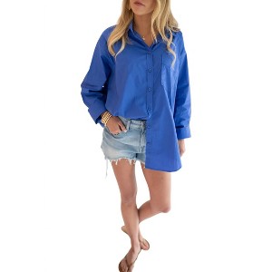 Women's Monica Button Up Shirt - falcon park - 1 of 4