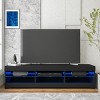 Hommpa 57" LED TV Stand for TVs Up to 65" with Storage Media Console Entertainment Center - 2 of 4