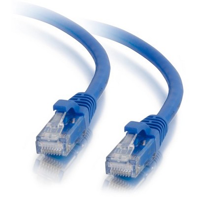C2G 3ft Cat5e Snagless Unshielded (UTP) Network Patch Ethernet Cable - Blue - Cat5e for Network Device - RJ-45 Male - RJ-45 Male - 3ft - Blue