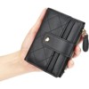 FATMOON Women’s Bifold Leather Wallet with Zip Coin Pocket - Easy to Use Card Holder for Credit Cards, ID, Cash & Coins - 2 of 4