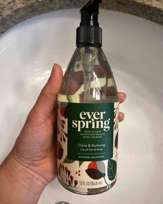 Everspring Seasonal Collection Rosewater & Mint Liquid Hand Soap - 12 fl.  oz. 