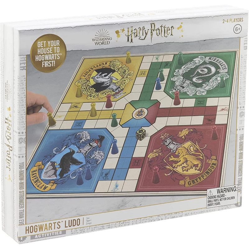 Paladone Products Ltd. Harry Potter Ludo Board Game | 2-4 Players, 1 of 5