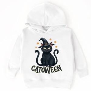 The Juniper Shop Catoween Cat Toddler Hoodie - 1 of 4