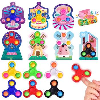 Link 31 Piece Fidget Sensory Toy Set For Kids & Adults Stress Anxiety  Relief Classroom Rewards Treasure Box Pinata Prizes : Target