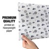 Longwood Secondary Logo  Premium Gift Wrap Wrapping Paper Roll 30x72 - 4 of 4