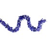 Northlight Boa Wide Cut Tinsel Christmas Garland - 12' x 4" - Lavish Blue and Silver - Unlit - 3 of 3