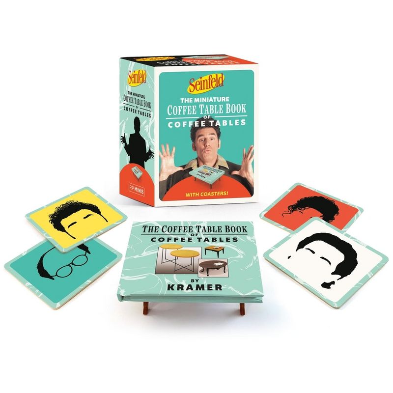 Seinfeld: The Miniature Coffee Table Book of Coffee Tables - (Rp Minis) by  Cosmo Kramer (Paperback), 1 of 2