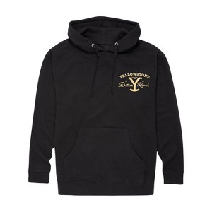 Men's - Yellowstone - Property Of Dutton Family Graphic Fleece Pullover Hoodie - 1 of 4