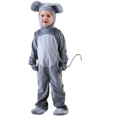 Halloweencostumes.com 4t Toddler Mouse Costume, Gray/gray : Target