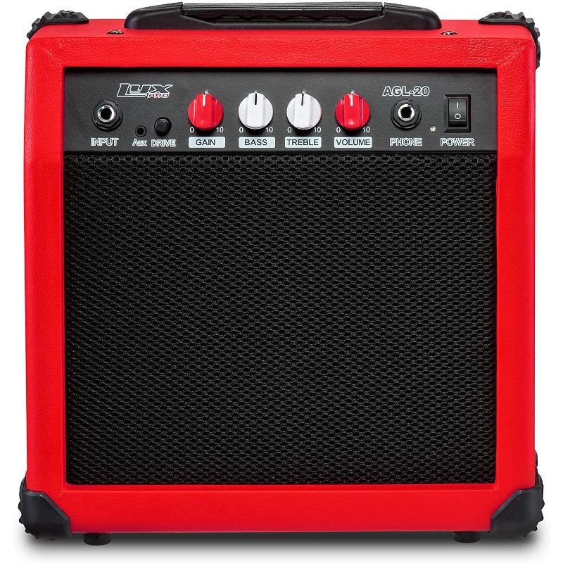 LyxPro Electric Guitar Amp, 20w Portable Mini Amplifier, 1 of 5