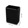Unique Bargains Auto Car Trash Can Durable Seat Back Trash Bin Black 1 Pc 4.3" Length 2.8" Width 5.5" Height Plastic Rhinestone - 3 of 4