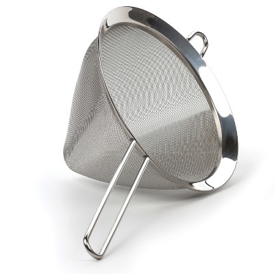 RSVP Endurance 6" Stainless Steel Conical Mesh Strainer - Thumbnail 2
