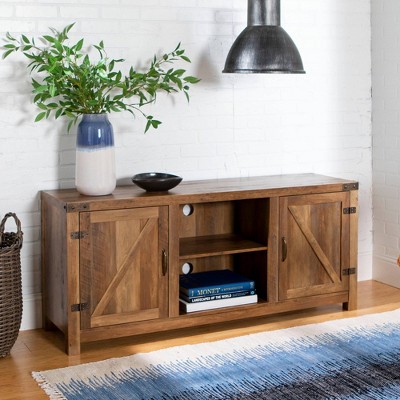 target barn door tv stand