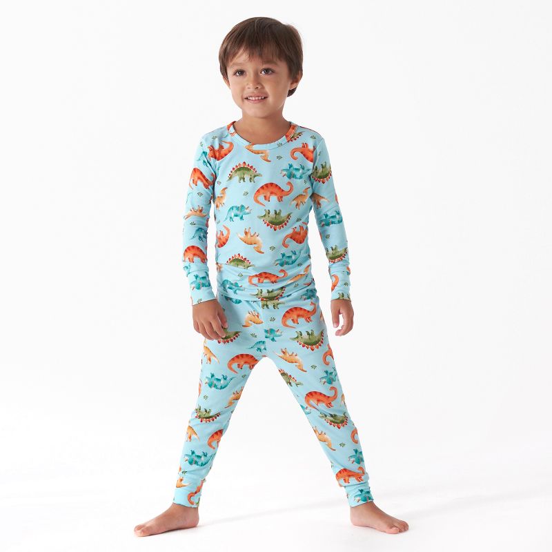 Gerber Infant & Toddler Boys' Buttery Soft Snug Fit Pajama Set, 2 of 7