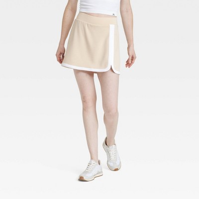 Women's Knit Piped High-Rise Skort - JoyLab™