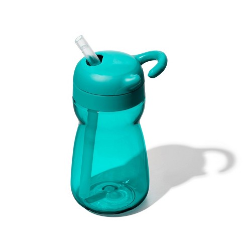 OXO Tot 6 Ounce Transitions Straw Cup with Removable Handles - Teal