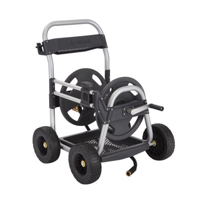 Tricam Gorilla 250 Ft. Black/gray Wheeled Hose Reel Cart : Target