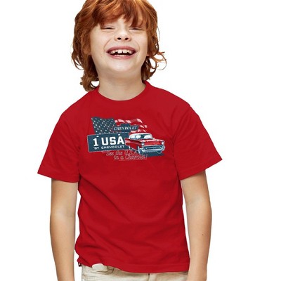 Boys' Short Sleeve Chevrolet See the Usa T-Shirt