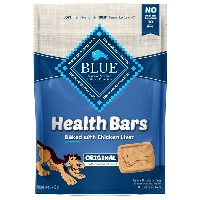 Blue Buffalo Health Bar Chicken Liver Dog Treats - 16oz