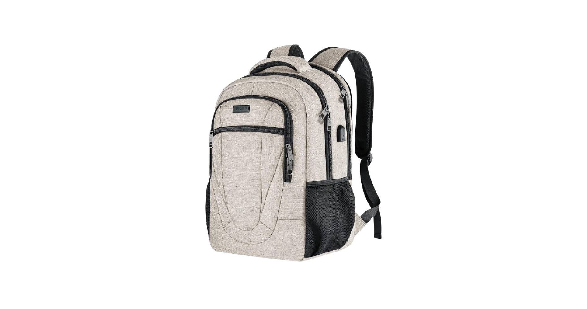 Summit Adventure Sturdy Travel Laptop Backpack With Usb