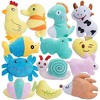 Itopfox 26-Piece Dog Toy Set with Squeakers, Assorted Plush Shapes for Small & Medium Dogs, Fun Interactive Playtime - 3 of 4