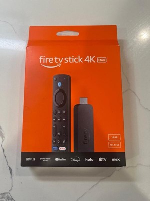 Fire TV Stick B08MQZXN1X 4K Max Streaming Media Player, Black