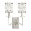 Livex Lighting Grammercy 2 - Light Wall Light in  Brushed Nickel - 3 of 4