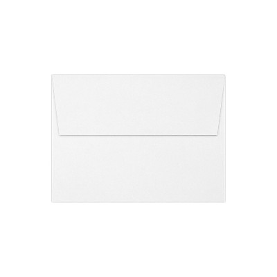 LUX A7 Invitation 100% Recycled Envelopes 5.25" x 7.25" White 50/Box 4880-WPC-50