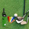 Unique Bargains Neoprene Waist-Mounted Lightweight Golf Ball Carry Bags 2 Pcs - 4 of 4