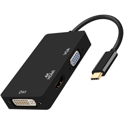 4XEM Docking Station - USB-C/Thunderbolt 3 - VGA, DVI, HDMI